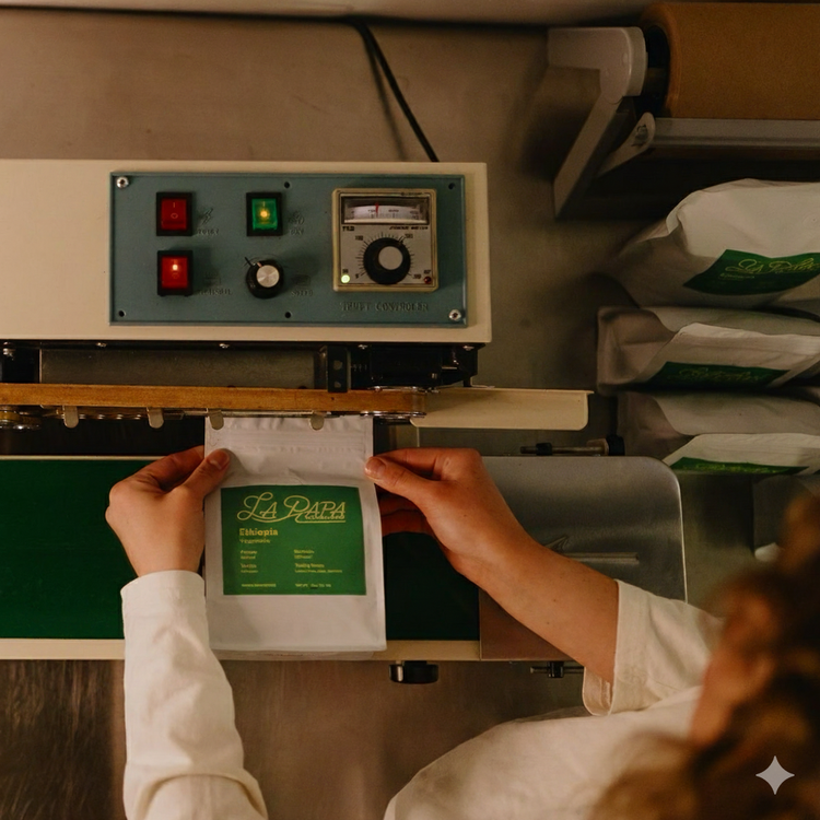 قهوه 100٪ روبوستا لا پاپا 100 گرمی | وارداتی اوگاندا