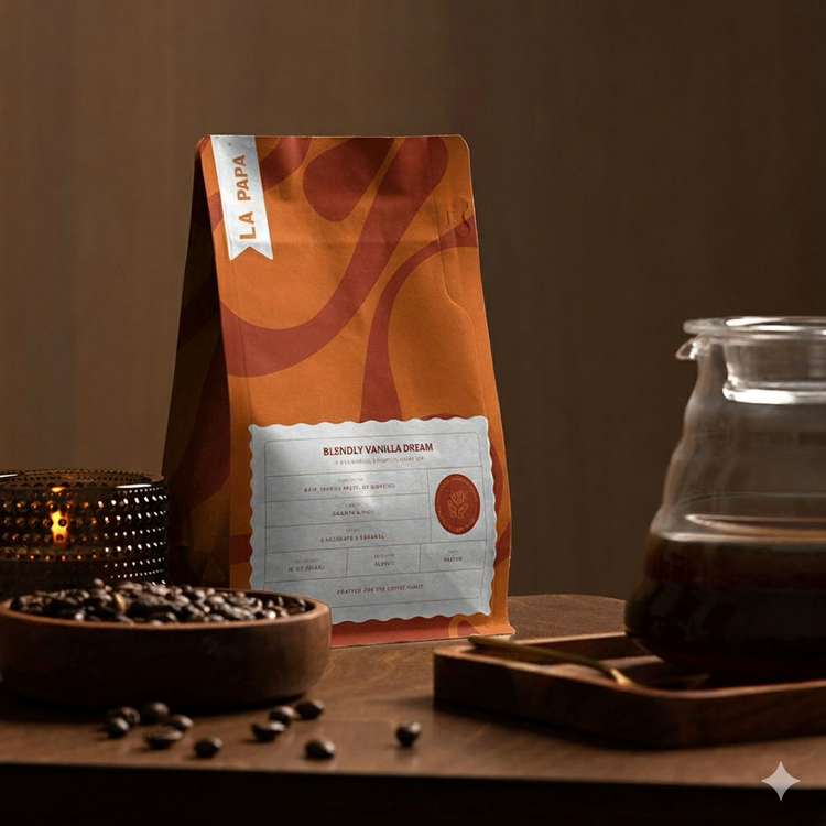 قهوه 100٪ روبوستا لا پاپا 500 گرمی | وارداتی اوگاندا