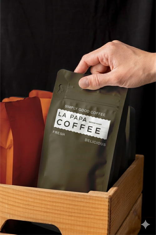 قهوه 100٪ روبوستا لا پاپا 500 گرمی | وارداتی اوگاندا