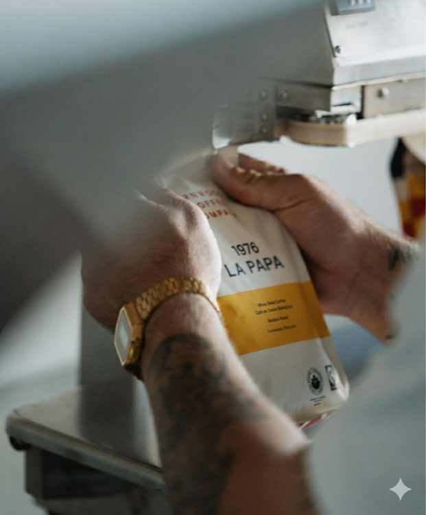 قهوه 100٪ روبوستا لا پاپا 2000 گرمی | وارداتی اوگاندا