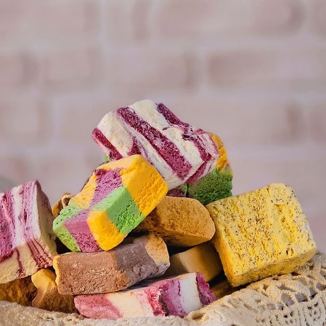 NEGIN 165g Freeze-Dried Ice Cream | 10 Flavor Mix | KitKat, Strawberry, Nutella & More | ORGANIC