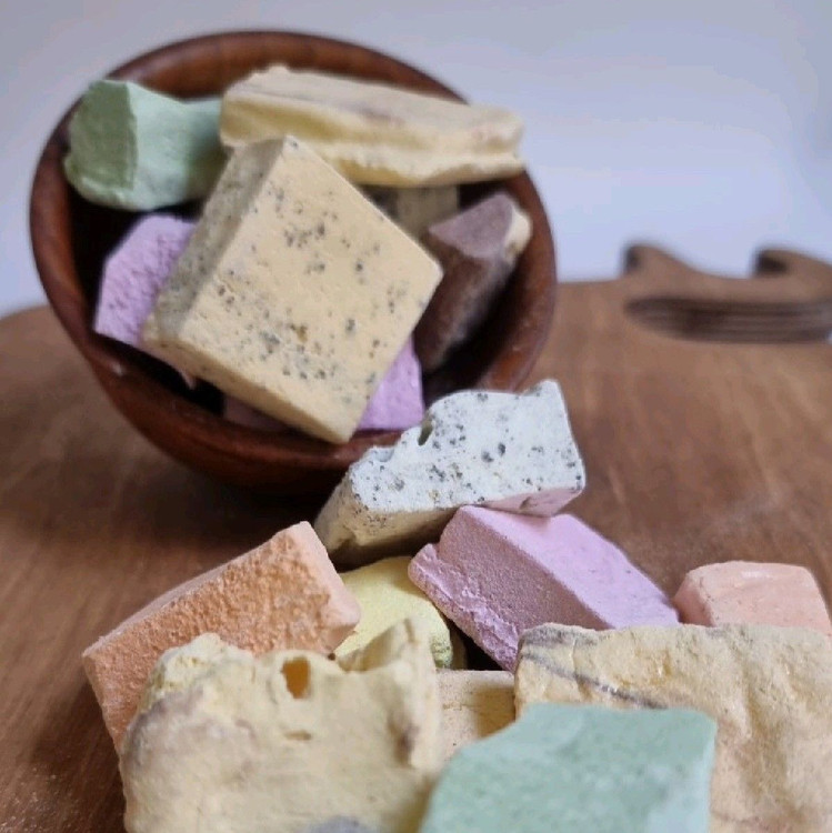 NEGIN 165g Freeze-Dried Ice Cream | 10 Flavor Mix | KitKat, Strawberry, Nutella & More | ORGANIC